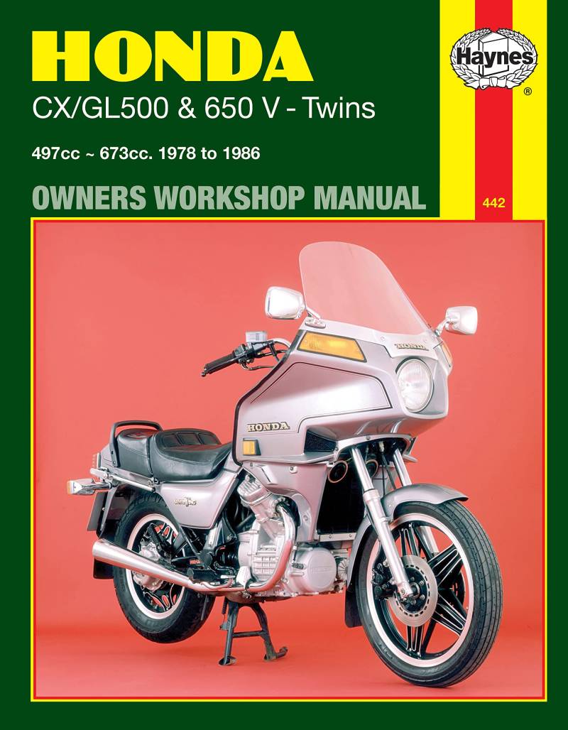 Honda CX/GL500 & 650 - V-Twins: 497cc-673cc., 1978 to 1986 (Haynes Manuals) von Haynes Manuals N. America, Inc.