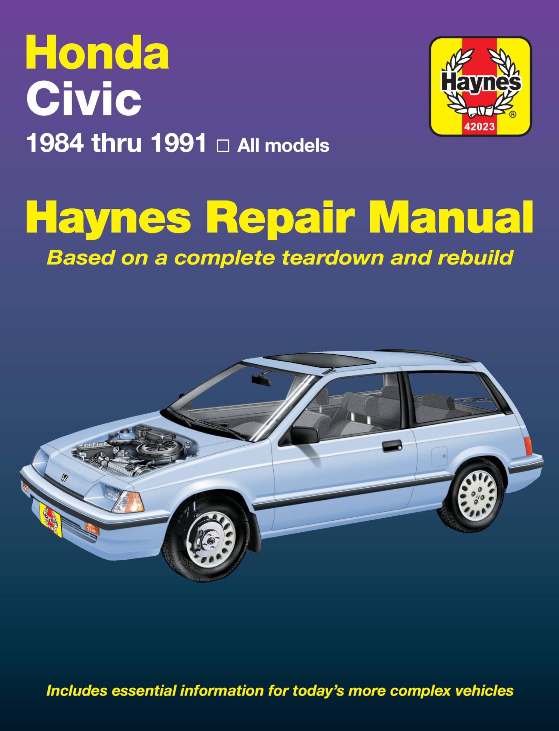 Honda Civic, 1984-1991 (Haynes Manuals) von Haynes Manuals N. America, Inc.