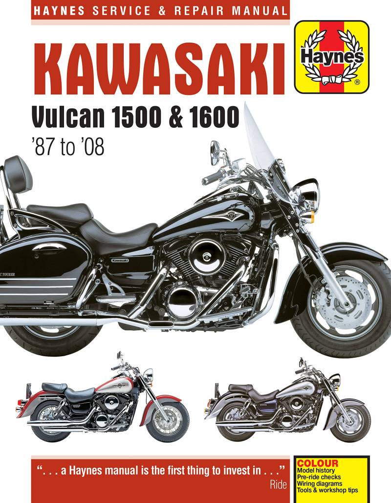 Kawasaki Vulcan 1500 & 1600 (87-08) (Haynes Powersport) von Haynes Manuals N. America, Inc.