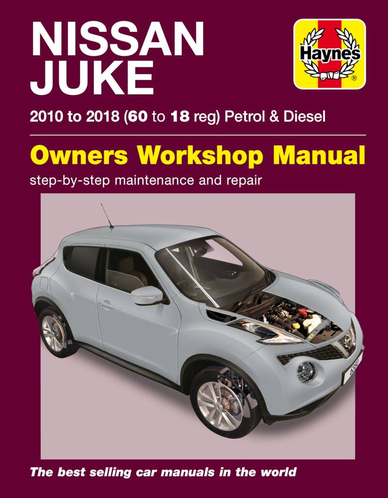 Nissan Juke petrol & diesel: ('10-'17) 60 to 17 von Haynes Group