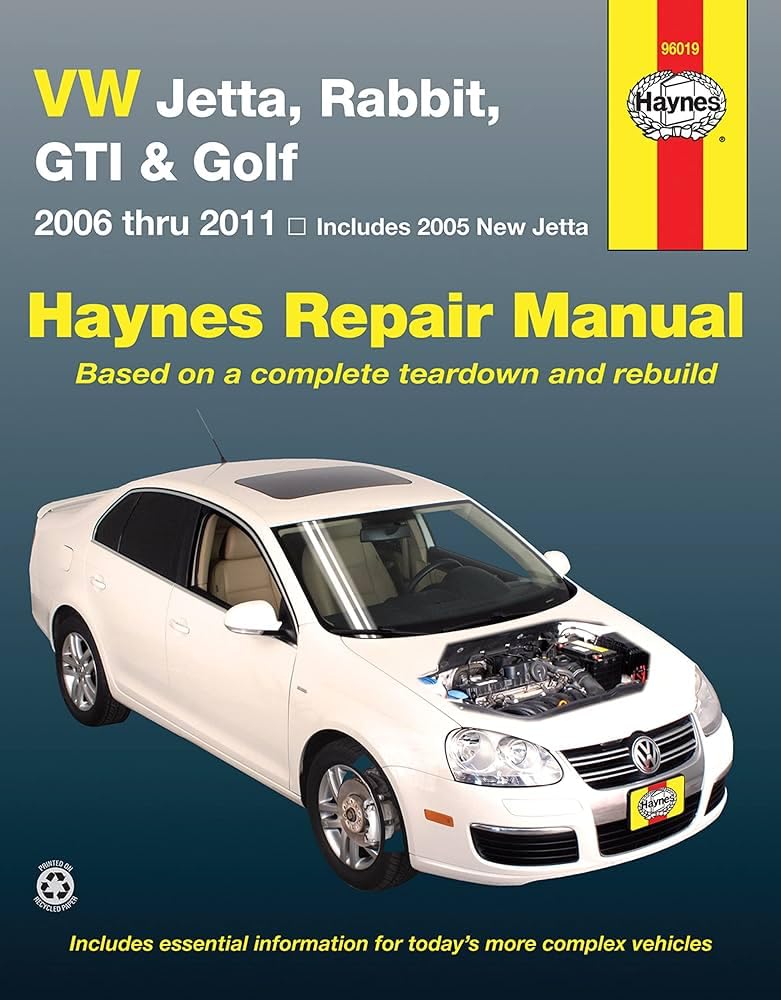 VW Jetta, Rabbit, GTI & Golf: 2006 Thru 2011 - Includes 2005 New Jetta (Haynes Manuals) von Haynes