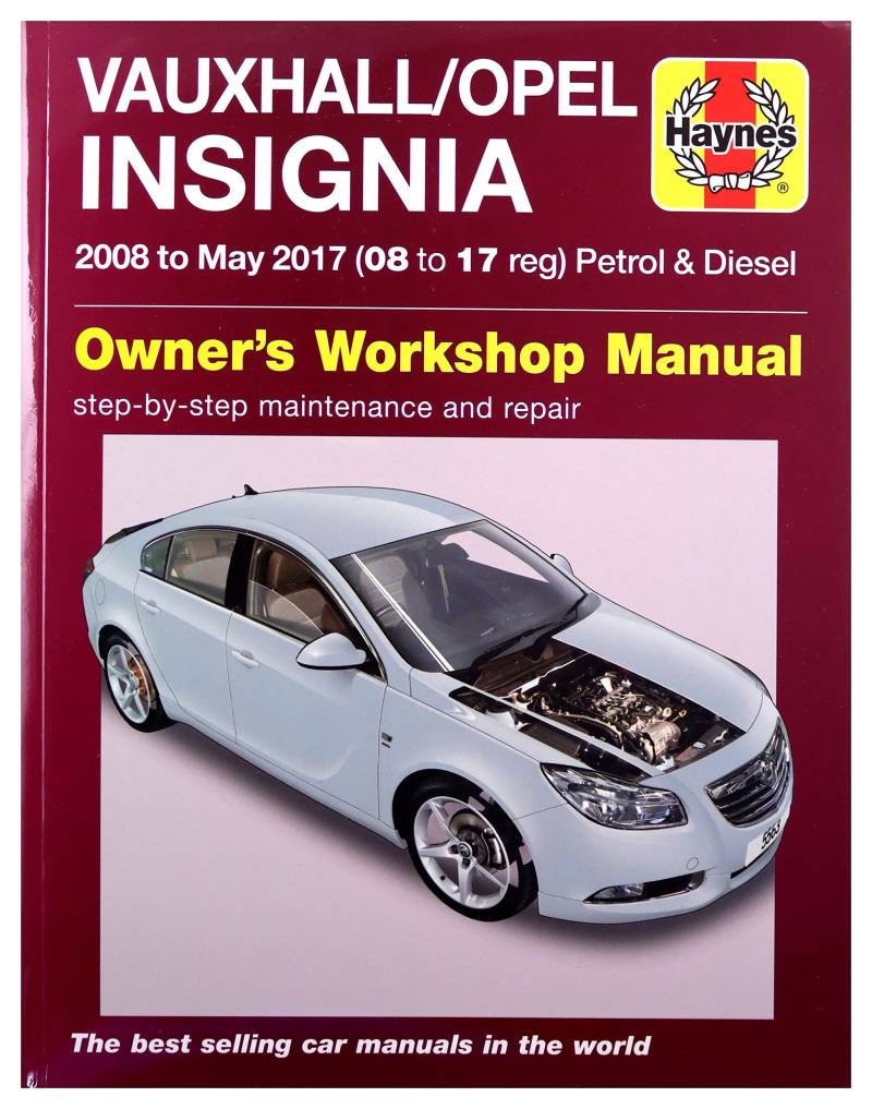 Vauxhall/Opel Insignia ('08-May 17) 08 to 17 reg von Haynes Group