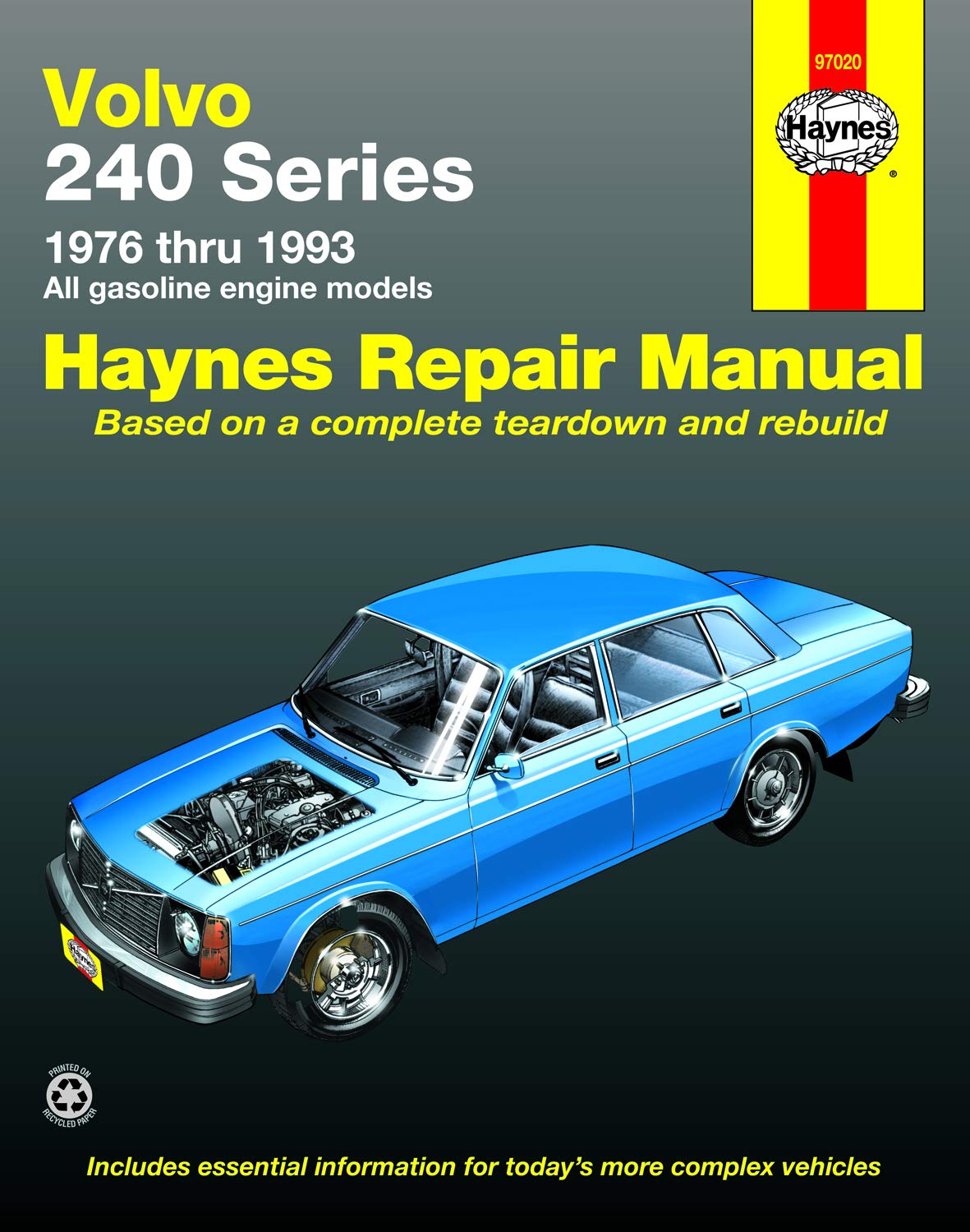 Volvo: 240 Series - 1976 thru 1993 - All gasoline engine models (Haynes Manuals) von Haynes Manuals N. America, Inc.