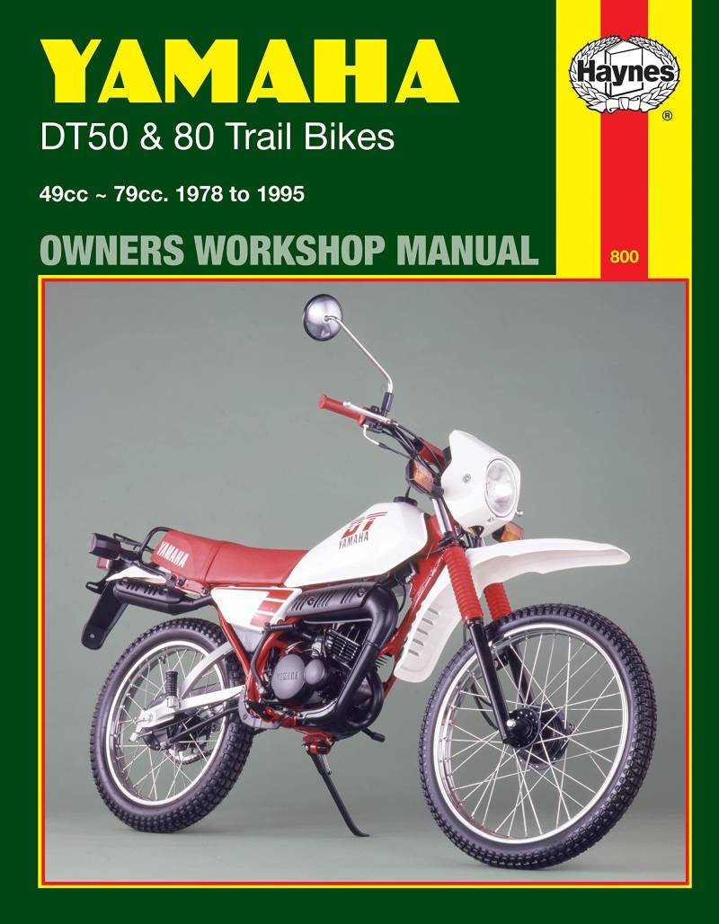 Yamaha DT50 & 80 Trail Bikes (78 - 95) von Haynes
