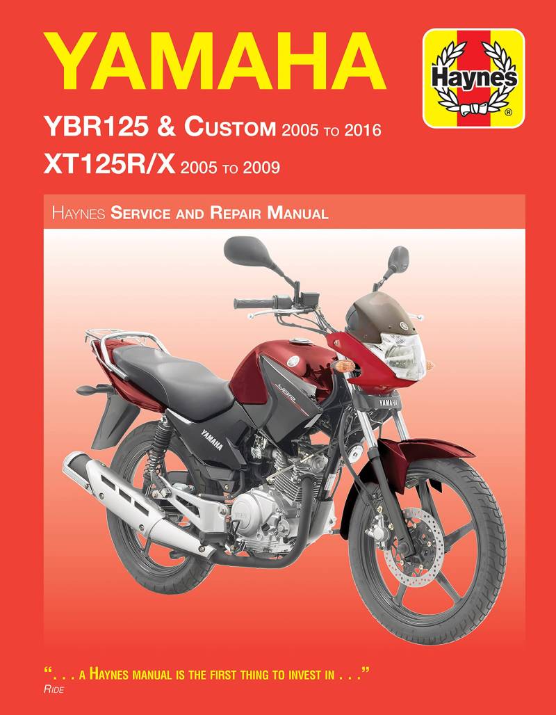 Yamaha YBR125 & XT125R/X (05-16) von Haynes Group