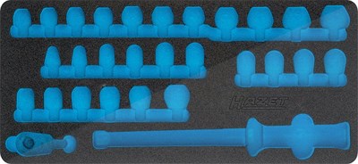 Hazet 2-Komponenten Weichschaum-Einlage - leer - für 6290-1CT/29 [Hersteller-Nr. 163-420L] von Hazet