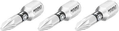 Hazet Bit - Sechskant6,3 (1/4 Zoll) - Pozidriv Profil PZ - PZ1 -3-tlg. [Hersteller-Nr. 2216N-PZ1/3] von Hazet