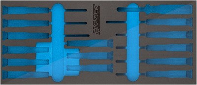 Hazet 2-Komponenten Weichschaum-Einlage - leer - für 163-517/15 [Hersteller-Nr. 163-517L] von Hazet