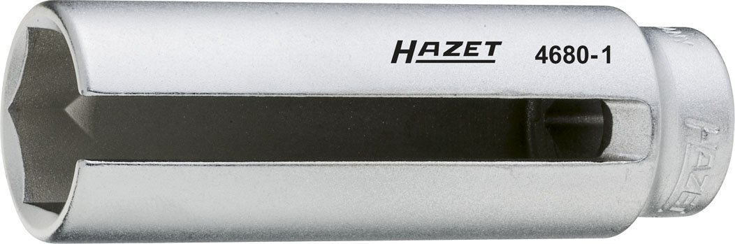 Hazet 4680-1 Lambda-Sonden-Einsatz, s: 22, Innenvierkant 12,5 mm (1/2 Zoll) von Hazet