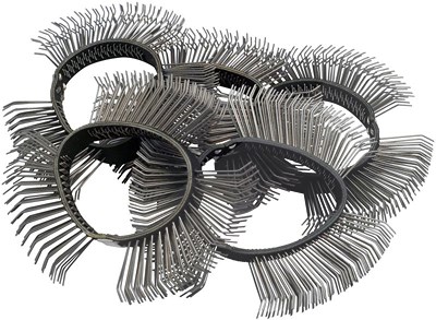 Hazet Bürstenband - 11 mm breit - grob - gebogene Spitzen [Hersteller-Nr. 9033-6-03/5] von Hazet