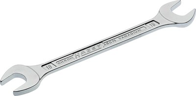 Hazet Doppel-Maulschlüssel - Außen-Sechskant Profil - 18 x 19 mm [Hersteller-Nr. 450N-18X19] von Hazet