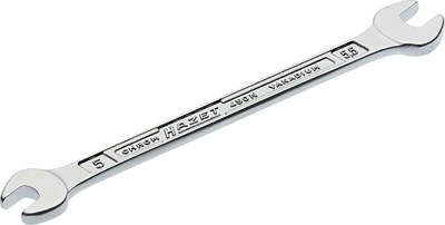 Hazet Doppel-Maulschlüssel - Außen-Sechskant Profil - 5 x 5.5 mm [Hersteller-Nr. 450N-5X5.5] von Hazet