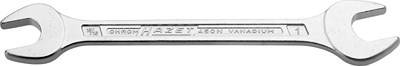 Hazet Doppel-Maulschlüssel - Außen-Sechskant Profil - 15/16 x 1 [Hersteller-Nr. 450NA-15/16X1VKH] von Hazet