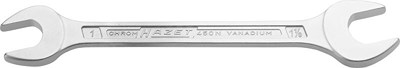 Hazet Doppel-Maulschlüssel - Außen-Sechskant Profil - 1 x 1.1/8 [Hersteller-Nr. 450NA-1X1.1/8VKH] von Hazet