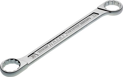 Hazet Doppel-Ringschlüssel - Doppel-Sechskant-Tractionsprofil - 30x32mm [Hersteller-Nr. 610N-30X32] von Hazet