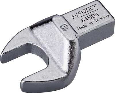 Hazet Einsteck-Maulschlüssel - Einsteck-Vierkant 14x18mm - 19mm [Hersteller-Nr. 6450D-19] von Hazet