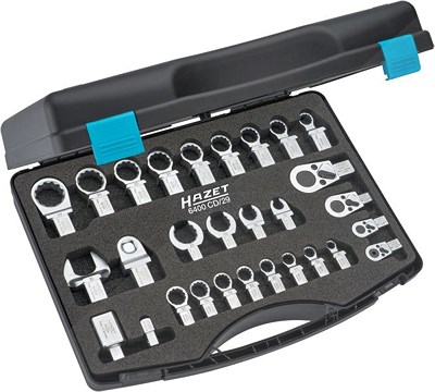 Hazet Einsteck-Werkzeug Satz - Vierkant 14x18mm/9x12mm - 29-tlg. [Hersteller-Nr. 6400CD/29] von Hazet