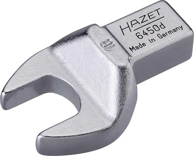 Hazet Einsteck-Maulschlüssel - Einsteck-Vierkant 14x18mm - 18mm [Hersteller-Nr. 6450D-18] von Hazet