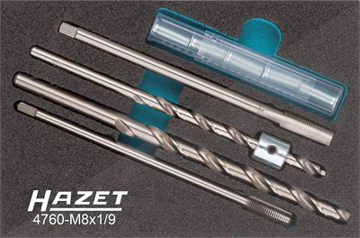 Hazet Glühkerzen-Reparatur Satz [Hersteller-Nr. 4760-M8X1/9] von Hazet