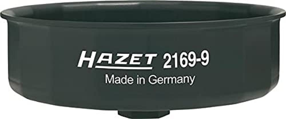Hazet Ölfilter-Schlüssel Außen-Sechskant 24 mm, Vierkant hohl 12,5 mm 1/2 Zoll-15-kant Profil, 1 Stück, 2169-9 von Hazet