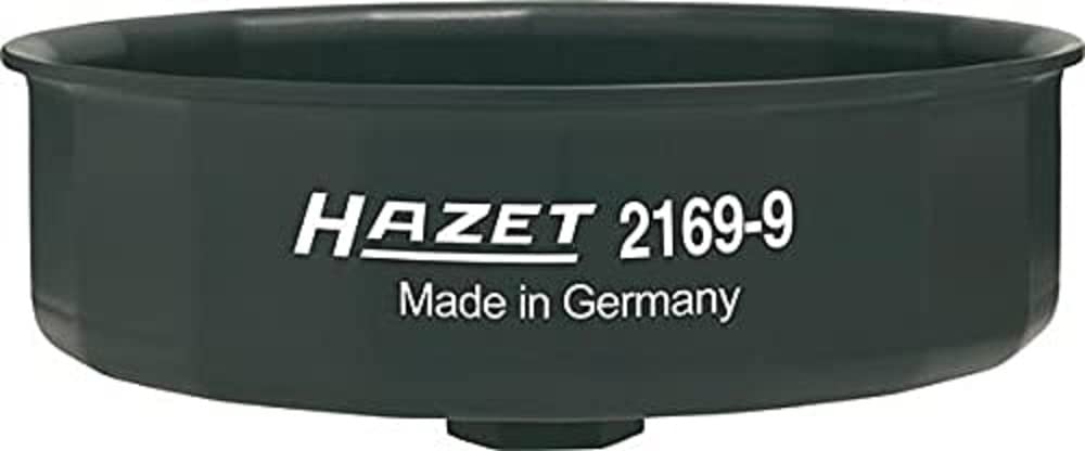 Hazet Ölfilter-Schlüssel Außen-Sechskant 24 mm, Vierkant hohl 12,5 mm 1/2 Zoll-15-kant Profil, 1 Stück, 2169-9 Hazet Ölfilter-Schlüssel Außen-Sechskant 24 mm, Vierkant hohl 12,5 mm 1/2 Zoll-15-kant Profil, 1 Stück, 2169-9 von Hazet