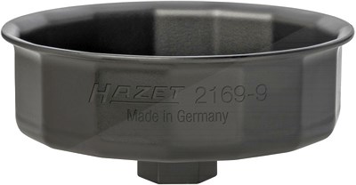 Hazet Ölfilter-Schlüssel - Sechskant 24mm, 1/2 - Außen-15-kant Profil [Hersteller-Nr. 2169-9] von Hazet