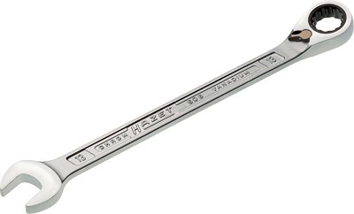 Hazet Knarren Ring-Maulschlüssel - Doppel-Sechskant - 13mm [Hersteller-Nr. 606-13] von Hazet