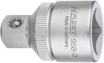 Hazet Reduzieradapter, Knarre 12,5mm (1/2) auf 10mm (3/8) [Hersteller-Nr. 958-2] von Hazet
