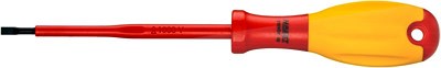 Hazet Elektriker-Schraubendreher - schutzisoliert - Schlitz - 0.6x3.5mm [Hersteller-Nr. 810VDE-35] von Hazet