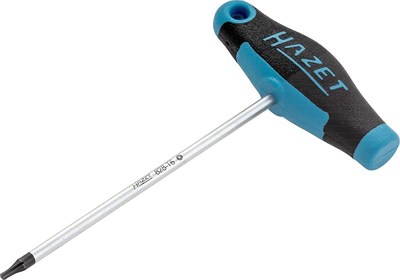 Hazet Schraubendreher - mit T-Griff - Innen TORX® Profil - T6 [Hersteller-Nr. 828-T6] von Hazet