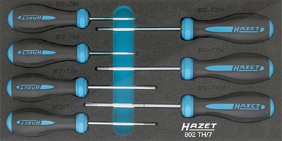 Hazet Schraubendreher Satz HEXAnamic® T8 H – T30 H 7-tlg. [Hersteller-Nr. 802TH/7] von Hazet