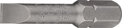 Hazet Bit - Sechskant 8 (5/16 Zoll) - Schlitz Profil - 1.2 x 6.5 mm [Hersteller-Nr. 2210-10] von Hazet