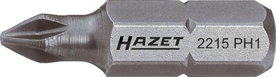 Hazet Bit - Sechskant 6,3 mm (1/4) - Kreuzschlitz Profil PH - PH3 [Hersteller-Nr. 2215-PH3] von Hazet