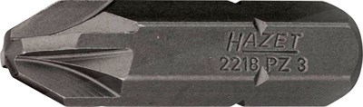 Hazet Bit - Sechskant 8 (5/16 Zoll) - Pozidriv Profil PZ - PZ3 [Hersteller-Nr. 2218-PZ3] von Hazet