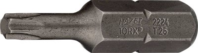Hazet Bit - Sechskant 8 (5/16 Zoll) - Innen TORX® Profil - T25 [Hersteller-Nr. 2224-T25] von Hazet