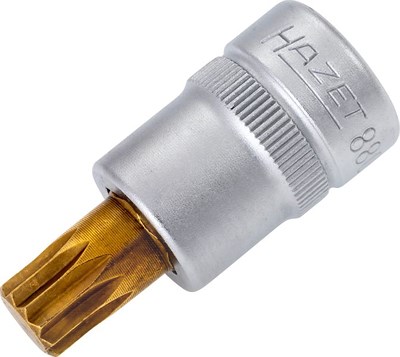 Hazet Schraubendreher-Steckschlüsseleinsatz - 3/8 - Vielzahn XZN - M10 [Hersteller-Nr. 8808-10] von Hazet