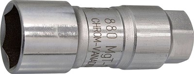 Hazet Zündkerzen Steckschlüsseleinsatz - 3/8 - Sechskant Profil - 18mm [Hersteller-Nr. 880MGT-18] von Hazet