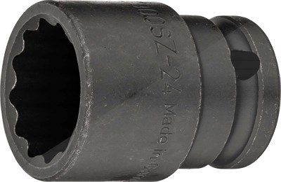 Hazet Kraft-Steckschlüsseleinsatz - 1/2 - Zwölfkant - 24mm [Hersteller-Nr. 900SZ-24] von Hazet