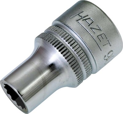 Hazet Steckschlüsseleinsatz - 1/2 - Doppel-Sechskant - 9mm [Hersteller-Nr. 900Z-9] von Hazet