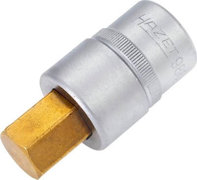 Hazet Schraubendreher-Steckschlüsseleinsatz - 1/2 -Sechskant - 17mm [Hersteller-Nr. 986-17] von Hazet