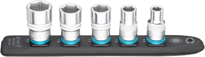 Hazet SmartRail mit Steckschlüsseleinsätzen - Sechskant - SW 10 - 22 mm [Hersteller-Nr. 900-SR/5] von Hazet