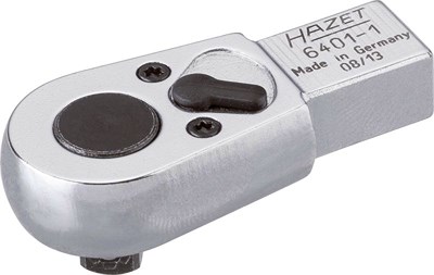 Hazet Einsteck-Umschaltknarre - Einsteck-Vierkant 9 x 12 mm - 1/4 [Hersteller-Nr. 6401-1] von Hazet