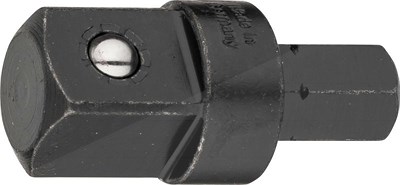 Hazet Adapter - Sechskant10 mm (3/8 Zoll) - Vierkant 12,5 mm (1/2 Zoll) [Hersteller-Nr. 2311] von Hazet