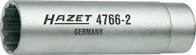 Hazet Zündkerzenschlüssel Antrieb: 10 mm (3/8) SW 14 mm [Hersteller-Nr. 4766-2] von Hazet