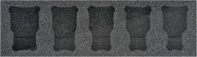 Hazet 2-Komponenten Weichschaum-Einlage - leer - für 900-E/5 [Hersteller-Nr. 163-301L] von Hazet