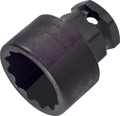 Hazet Kraft-Steckschlüsseleinsatz - 1/2, Sechskant 24mm/Zwölfkant 27mm [Hersteller-Nr. 900SZ6-27] von Hazet