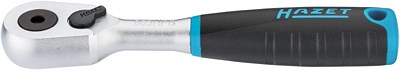 Hazet HiPer Feinzahn-Umschaltknarre für Bits - Sechskant 6,3 mm 1/4 [Hersteller-Nr. 863HPB] von Hazet
