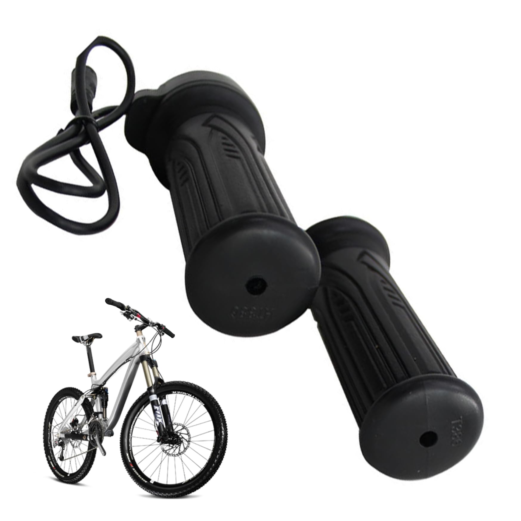 Elektrombike Gas 20-fache Full-Halb-Twist-Beschleuniger mit 3Pin-weiblicher Stecker, kompatibel mit dem E-Bike und Elektromotor mit mittlerem Antrieb von Hbbgdiy