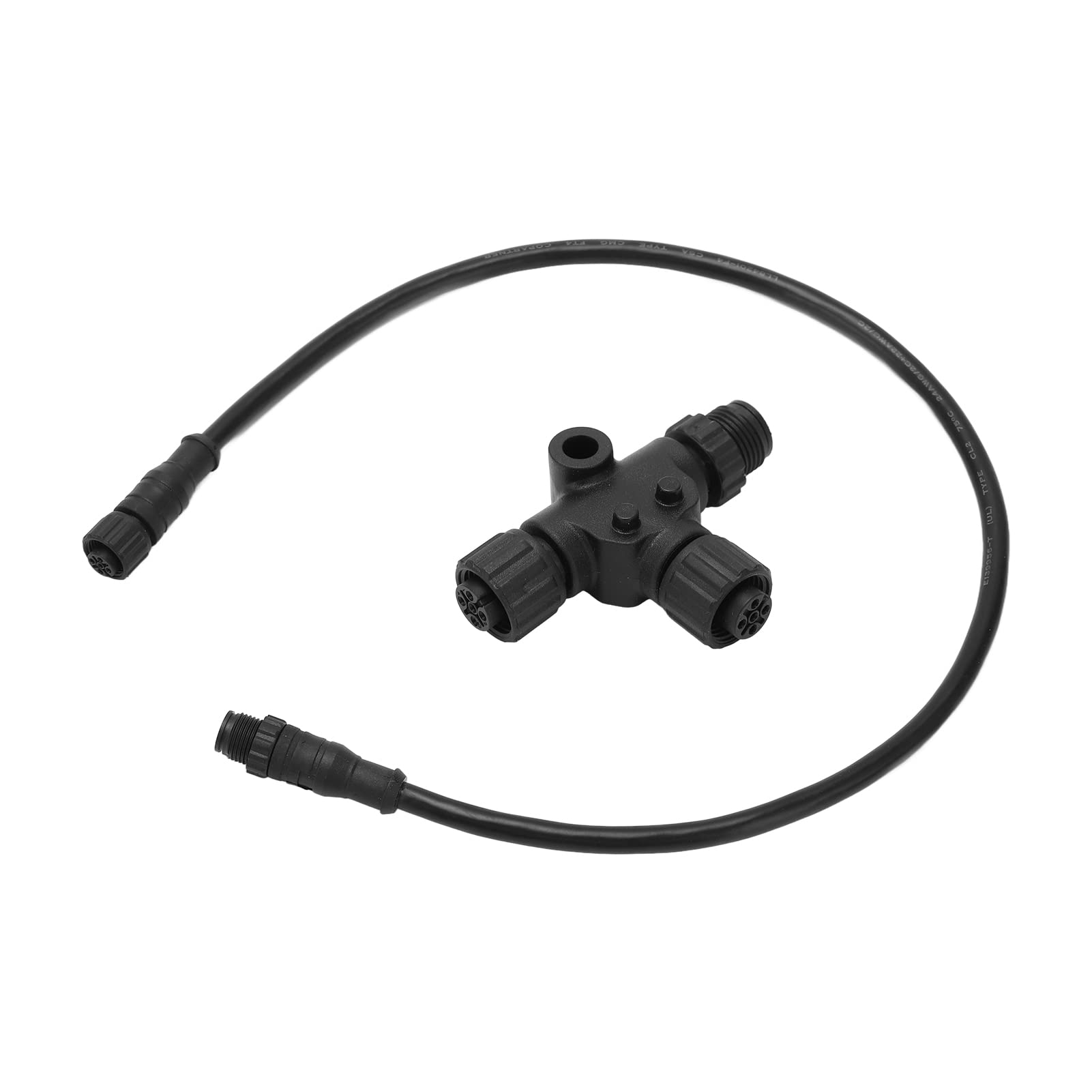 Für NMEA 2000-Kabel, IP67 Wasserdicht Für NMEA 2000 Drop Backbone-Kabel mit T-Stecker 5-polig M12 0,5 M Für Garmin-Netzwerke von Headerbs