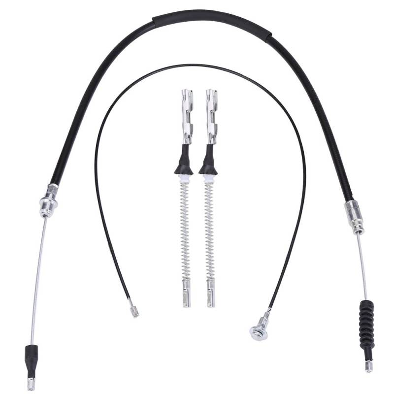 Handbremsseile, Feststellbremsseile, 4-teiliges Handbremsseilset Hinten für Corsa C 1.0, 1.2 und 1.3 CDTi von Headerbs